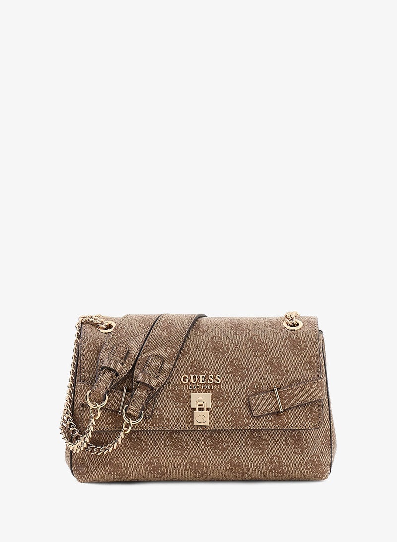 GUESS Yesba Flap Over Covertible Crossbody Bag - Image 1